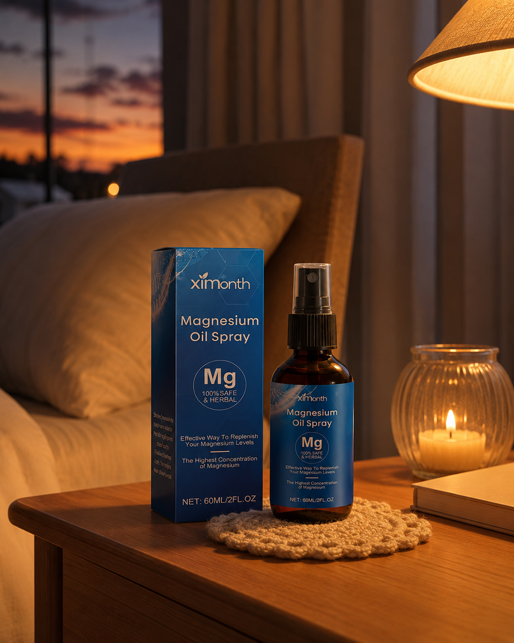 Spray de magnesio · Mejora tu sueño