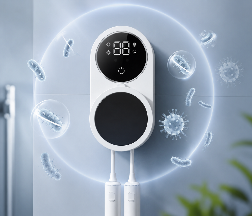 AliviaCare Smart UV™ - Esterilizador Inteligente para Cepillos